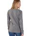Boxercraft BW3166 Women's Solid Preppy Patch Long  in Granite back view