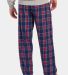 Boxercraft BM6624 Harley Flannel Pants in Yuletide plaid back view