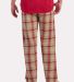 Boxercraft BM6624 Harley Flannel Pants in Reindeer plaid back view
