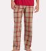 Boxercraft BM6624 Harley Flannel Pants in Reindeer plaid front view