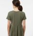 Boxercraft BW2401 Women's Willow T-Shirt in Olive back view
