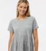 Boxercraft BW2401 Women's Willow T-Shirt in Oxford heather front view