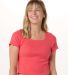 Boxercraft BW2403 Women's Baby Rib T-Shirt in Paradise front view