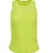 Boxercraft BW2501 Women's Adrienne Tank Top in Cyber lime front view