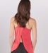 Boxercraft BW2503 Women's Charm Tank Top in Red back view