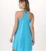 Boxercraft BW4101 Women's Coastal Cover Up in Pacific blue back view