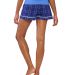 Boxercraft BW6501 Women's Flannel Shorts in Navy field day plaid back view