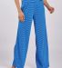 Boxercraft BW6615 Women's Evelyn Pants in Royal/ white front view