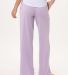 Boxercraft BW6615 Women's Evelyn Pants in Wisteria/ white back view