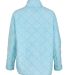 Boxercraft BW8102 Women's Quilted Market Jacket in Pacific blue back view