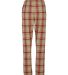 Boxercraft BW6620 Women's Haley Flannel Pants in Reindeer plaid back view