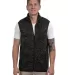 Burnside Clothing 3910 Sweater Knit Vest Heather Black front view