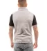 Burnside Clothing 3910 Sweater Knit Vest Heather Grey back view