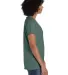 Comfort Wash GDH125 Garment-Dyed Women's V-Neck T- in Cypress green side view