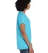 Comfort Wash GDH125 Garment-Dyed Women's V-Neck T- in Freshwater side view