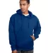 Cotton Heritage M2508 Lightweight Pullover Hoodie in Team royal front view