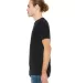 Bella Canvas 3001U Unisex USA Made T-Shirt in Black side view