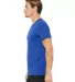 Bella Canvas 3001U Unisex USA Made T-Shirt in True royal side view