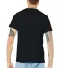 Bella Canvas 3001U Unisex USA Made T-Shirt in Dark gry heather back view
