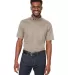 DRI DUCK 4451 Craftsman Woven Short Sleeve Shirt Rope front view