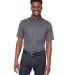 DRI DUCK 4451 Craftsman Woven Short Sleeve Shirt Gunmetal front view