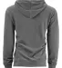econscious EC5980 Unisex Hemp Hero Full-Zip hooded STONEWORK GRAY back view