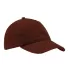 econscious EC7091 Washed Hemp Unstructured Basebal in Sienna front view