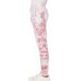 J America 8884 Tie Dye Fleece Joggers in Dusty rose tie dye
