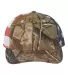 Kati S700M Printed Mesh Trucker Cap in All purpose/ usa flag front view