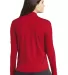 Nike NKDH4951  Ladies Dri-FIT Element 1/2-Zip Top Scarlet back view