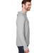 North End NE105 Unisex JAQ Stretch Performance Hoo PLATINUM side view