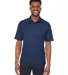 North End NE102 Men's Replay Recycled Polo CLASSIC NAVY front view
