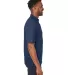 North End NE102 Men's Replay Recycled Polo CLASSIC NAVY side view