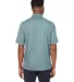 North End NE102 Men's Replay Recycled Polo OPAL BLUE back view