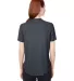 North End NE102W Ladies' Replay Recycled Polo CARBON back view