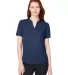 North End NE102W Ladies' Replay Recycled Polo CLASSIC NAVY front view