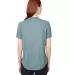 North End NE102W Ladies' Replay Recycled Polo OPAL BLUE back view