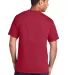Port & Company PC54DTG    Core Cotton DTG Tee Red back view