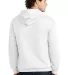 Port & Company PC79H    Fleece Pullover Hooded Swe White back view