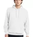 Port & Company PC79H    Fleece Pullover Hooded Swe White front view