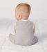 Rabbit Skins 4492 Infant Harborside Melange Tank R in Gray melange back view