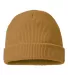 Richardson Hats 146R Waffle Cuffed Beanie Camel front view