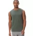 Threadfast Apparel 382T Unisex Impact Tank in Army front view