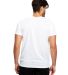 US Blanks US2000R Men's Short-Sleeve Recycled Crew in White back view