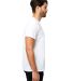 US Blanks US2000R Men's Short-Sleeve Recycled Crew in White side view
