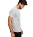 US Blanks US2000R Men's Short-Sleeve Recycled Crew in Smoke side view