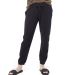 Alternative Apparel 9902ZT Ladies' Washed Terry Cl BLACK front view