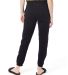 Alternative Apparel 9902ZT Ladies' Washed Terry Cl BLACK back view