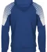 Badger Sportswear 1405 Lineup Hooded Pullover in Royal back view