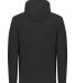 Augusta Sportswear 6859 Youth Polar Fleece Hooded  in Black back view